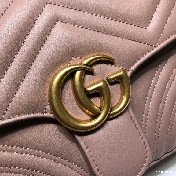 Hyperpeter Bag GG Handle Marmont Top Small GUCCI 0726